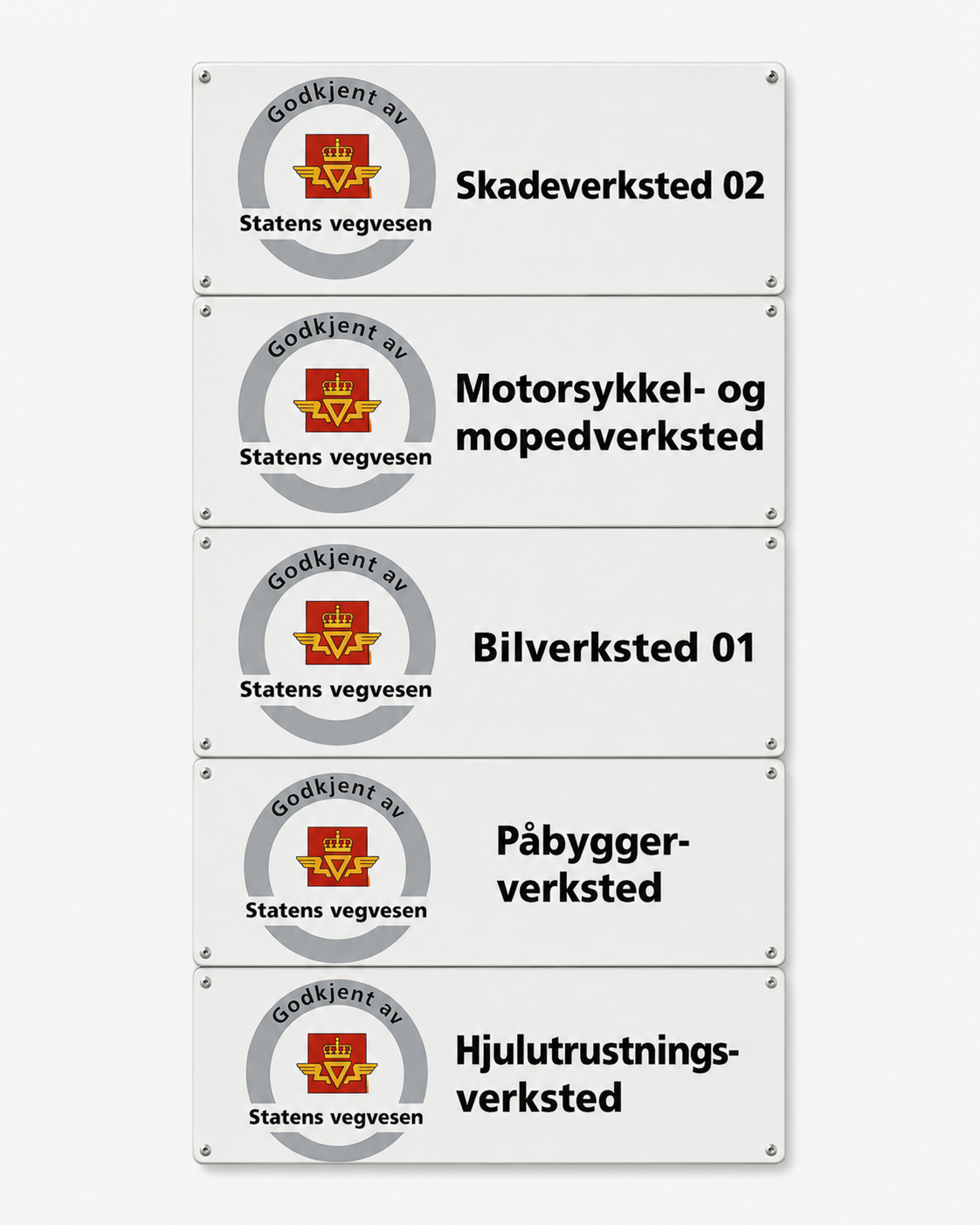 Godkjenninger fra Statens vegvesen – Berg & Bjørgum AS